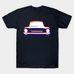 Hillman Imp British classic car monoblock red white blue T-Shirt